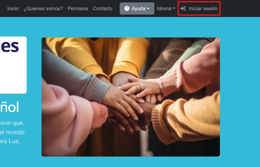 Interfaz de Registro